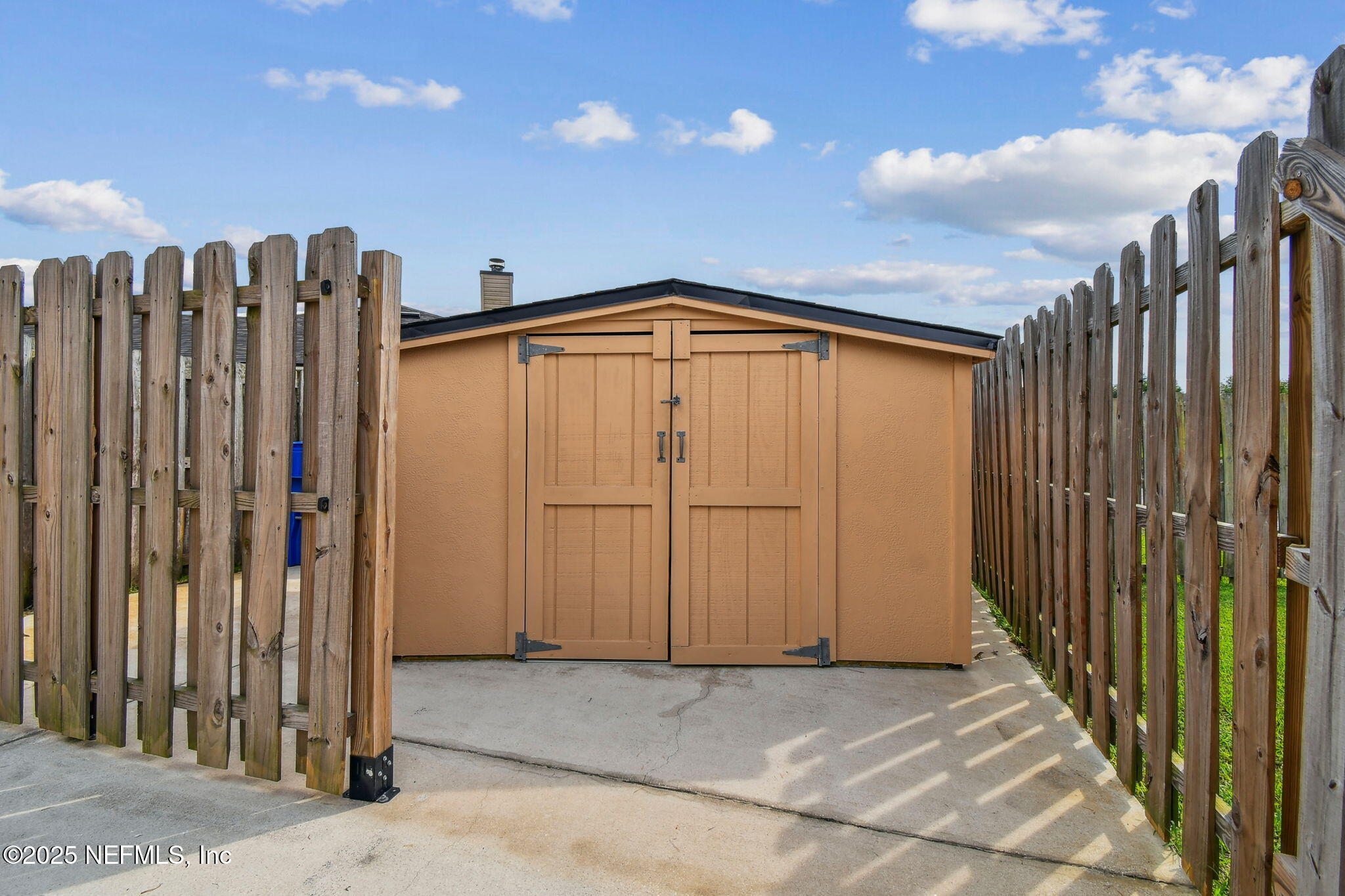 116 Nunna Rock Trail St. Augustine, FL 32092 - Photo 64 of 111 a view of a wooden door with a balcony