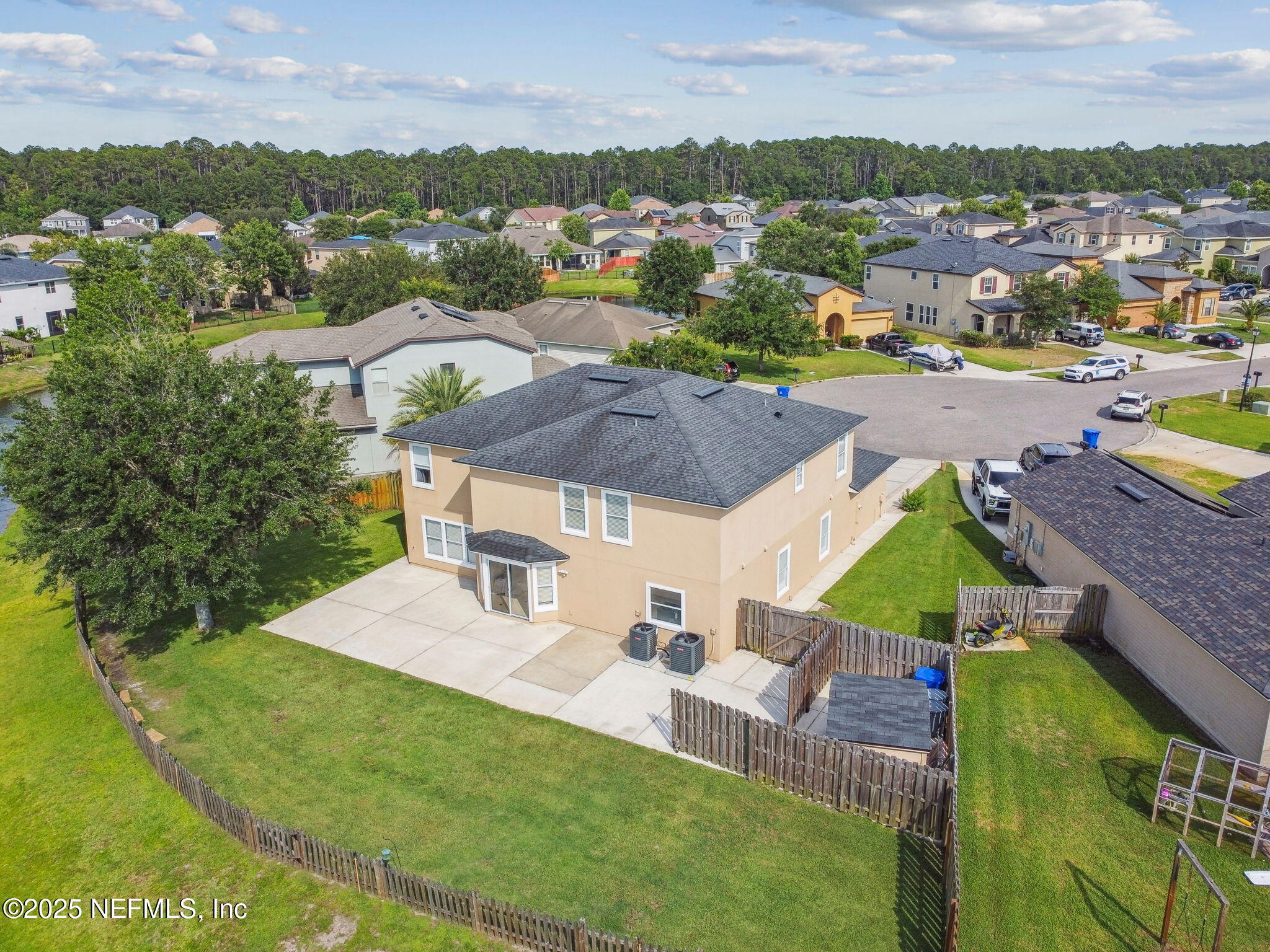 116 Nunna Rock Trail St. Augustine, FL 32092 - Photo 70 of 111 a view of a city from a terrace