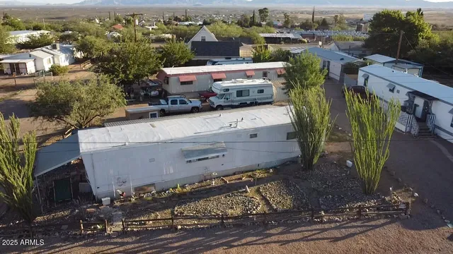 a view of city from balcony