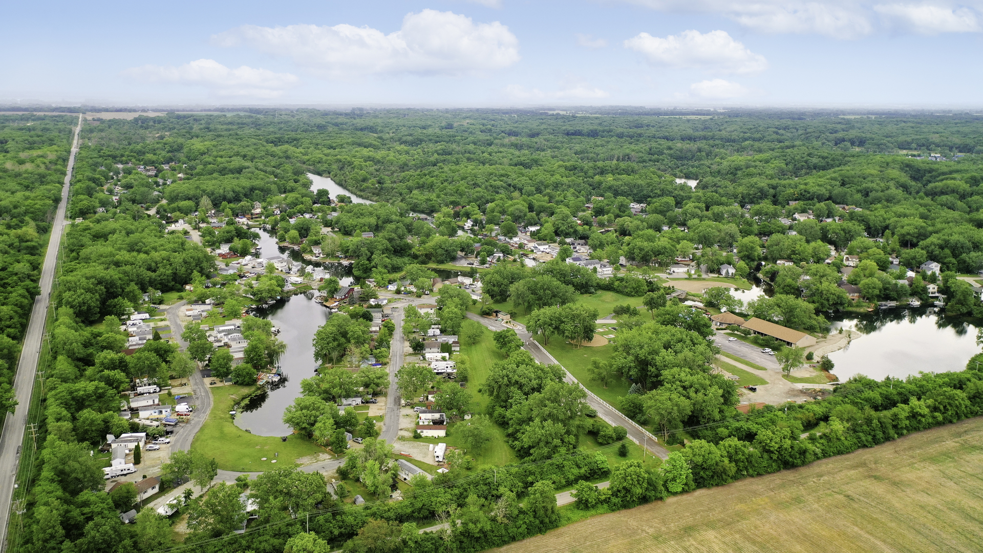 59 Dinosaur Road Wilmington, IL 60481 - Photo 15 of 17 a view of a garden