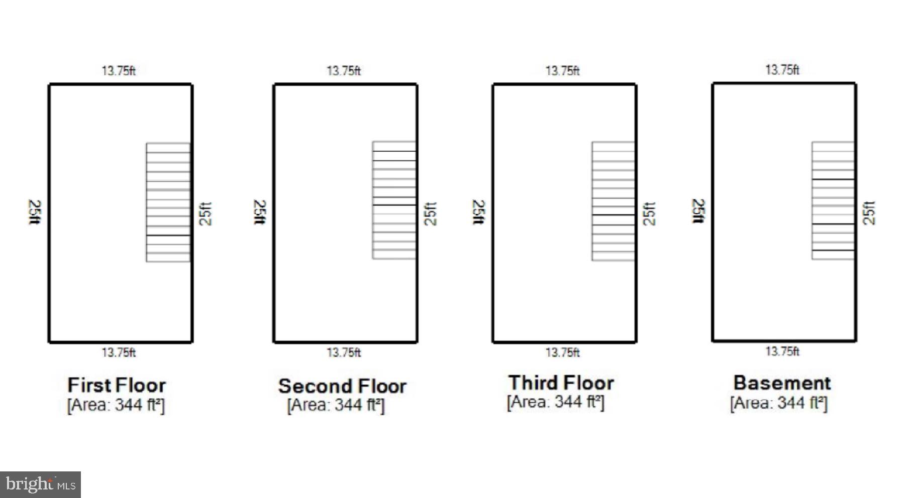2033 North 9th Street Philadelphia, PA 19122 - Photo 2 of 14 Floor sketch