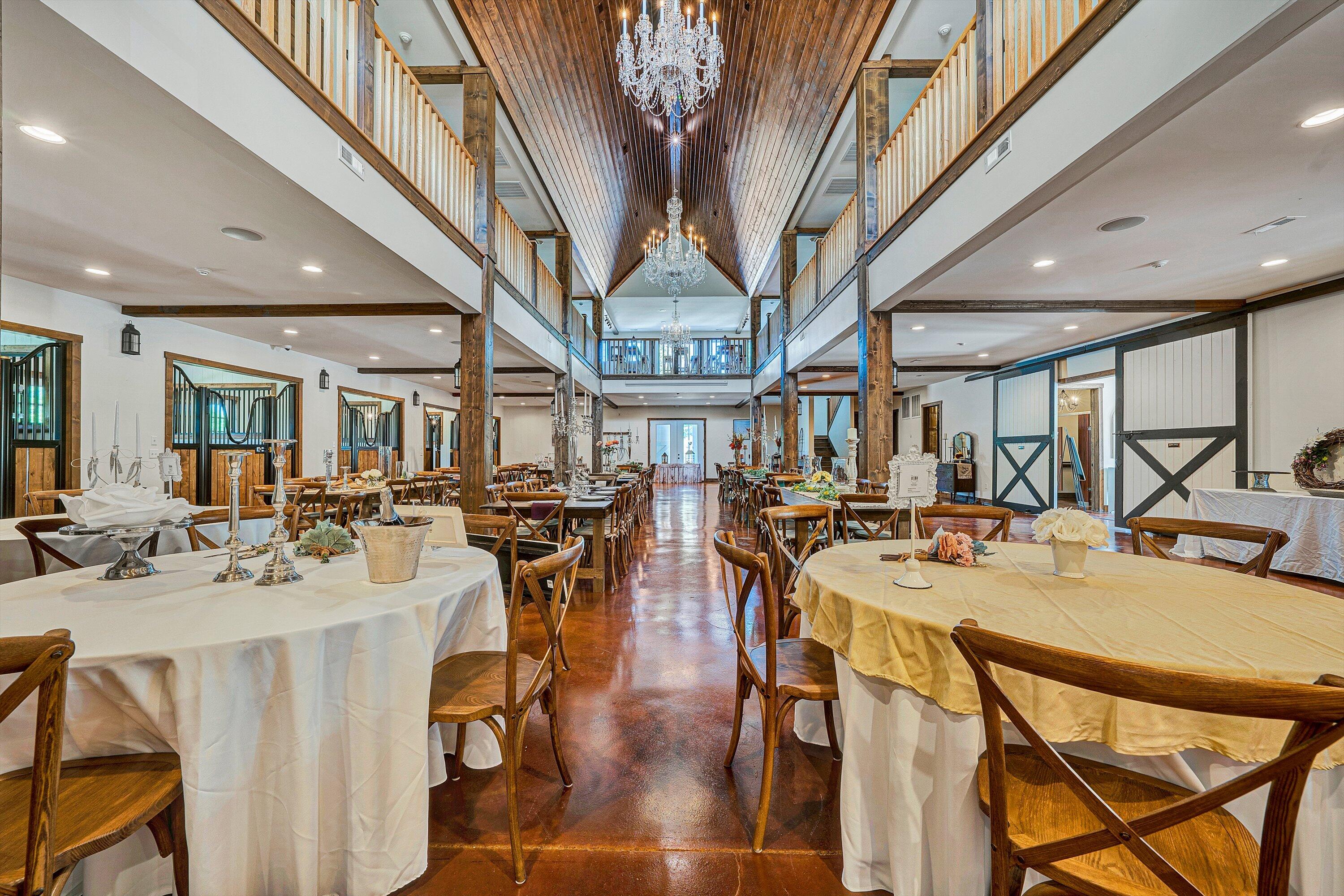 9945 Brooks Mill Road Wirtz, VA 24184 - Photo 13 of 69 a view of a dining room with furniture and a chandelier