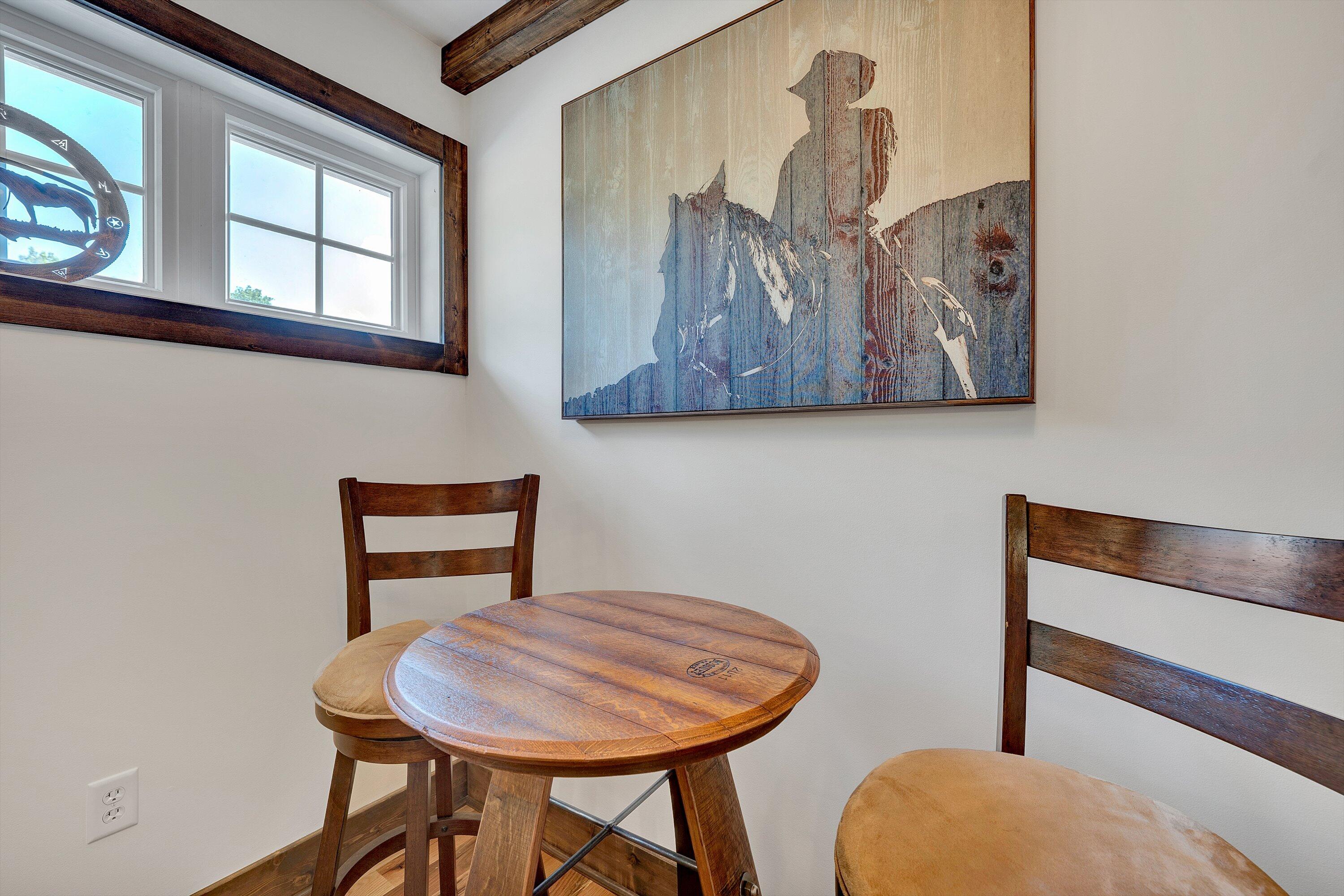 9945 Brooks Mill Road Wirtz, VA 24184 - Photo 33 of 69 a view of a room that has a table and chair
