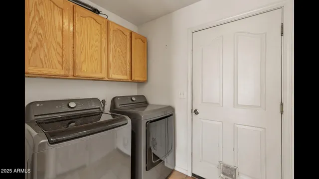 a view of a storage room