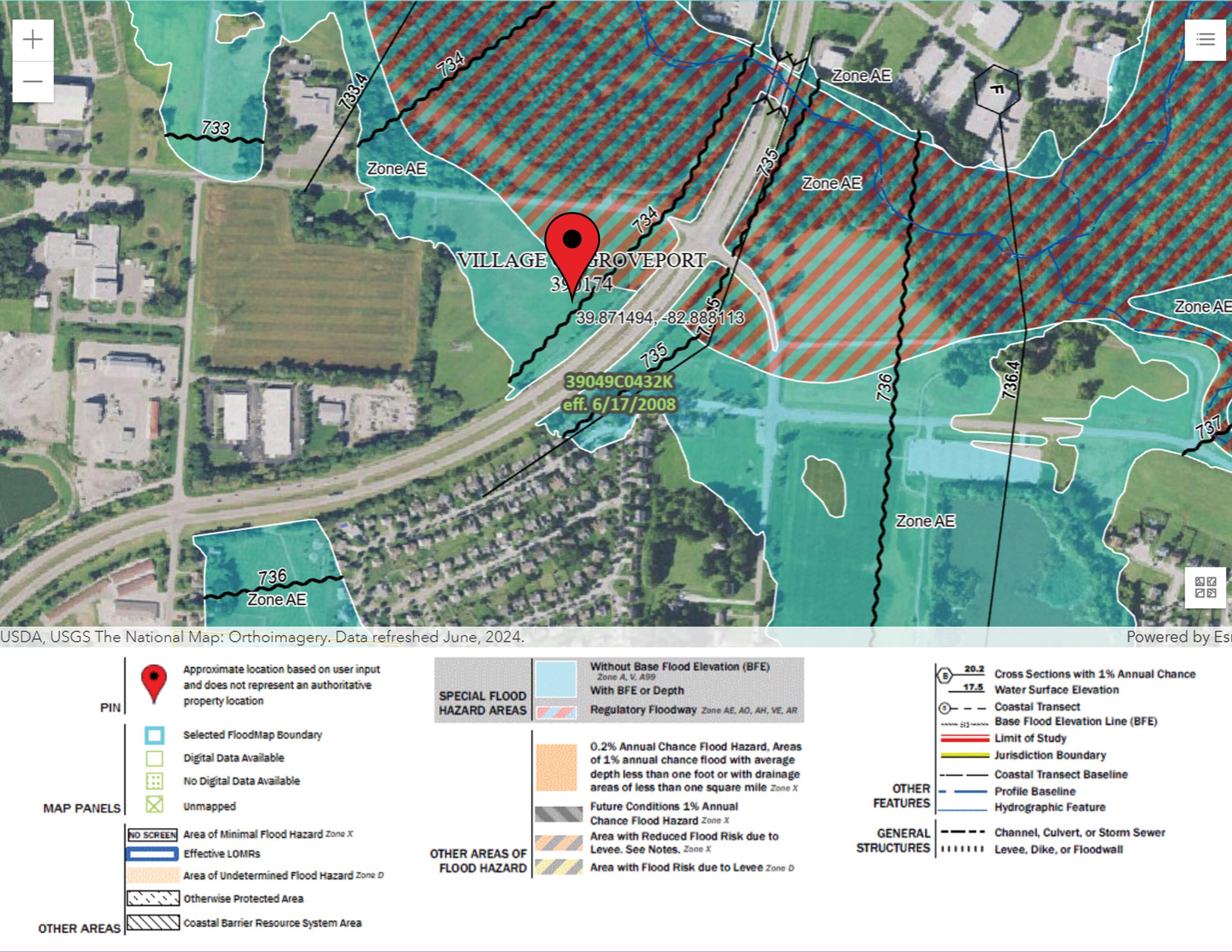 0 South Hamilton Road Groveport, OH 43125 - Photo 3 of 8 Flood Map