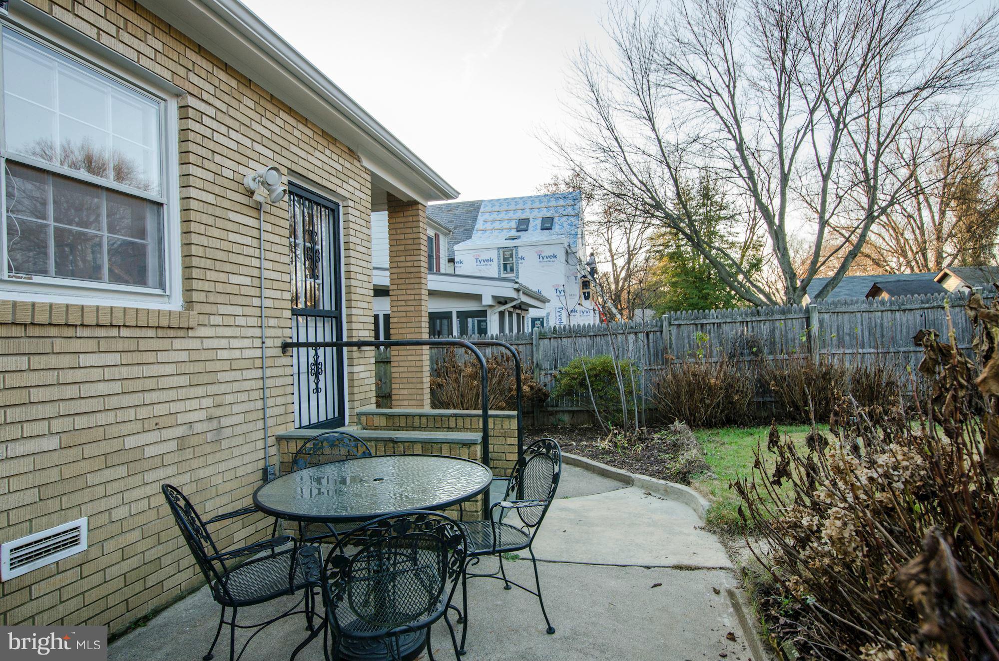 3335 Military Road Northwest Washington, DC 20015 - Photo 27 of 30 Back Patio