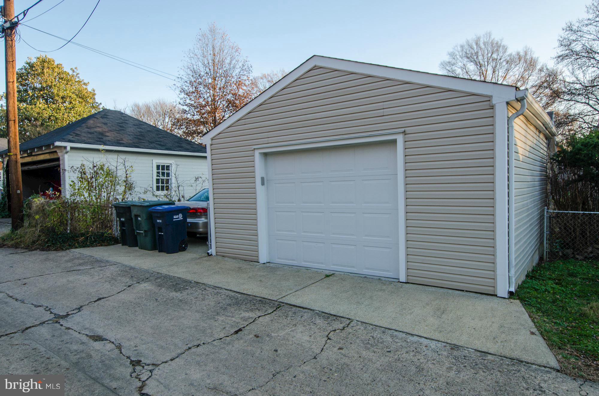 3335 Military Road Northwest Washington, DC 20015 - Photo 30 of 30 Detached Garage with Side Parking Pad