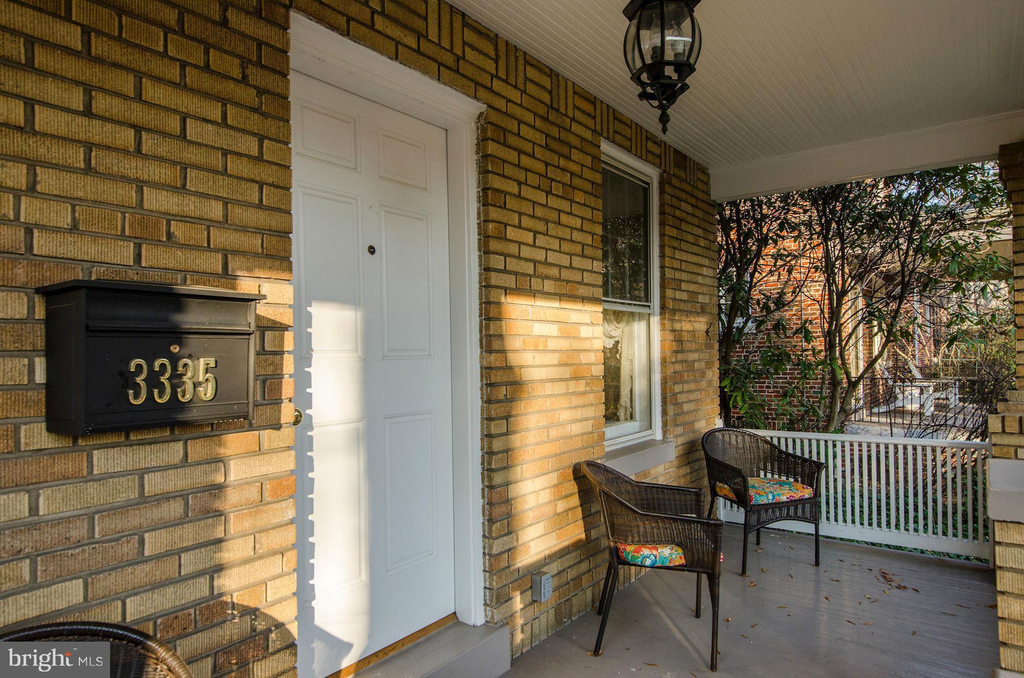 3335 Military Road Northwest Washington, DC 20015 - Photo 4 of 30 Welcoming Front Porch