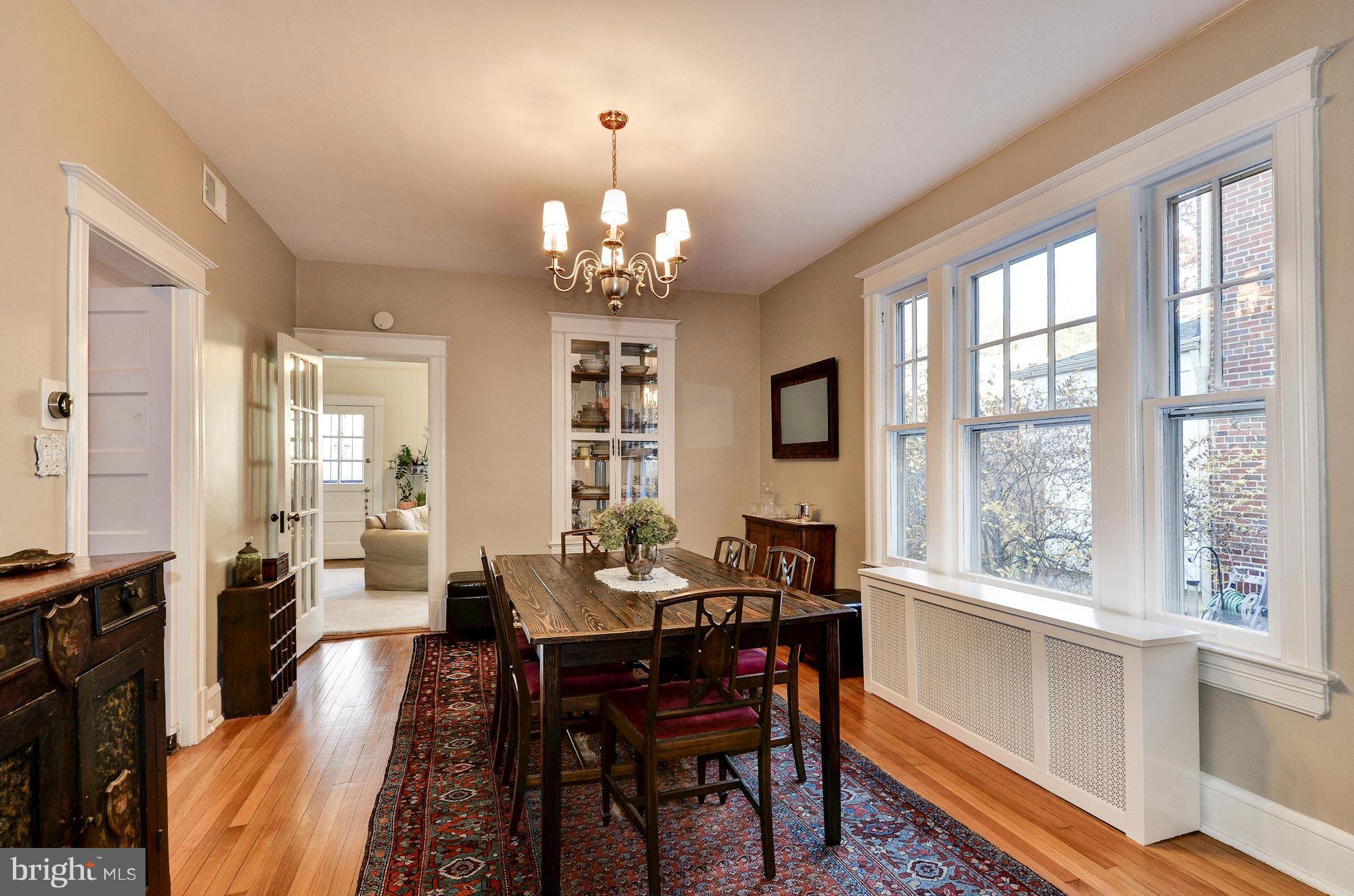 3335 Military Road Northwest Washington, DC 20015 - Photo 9 of 30 Dining Room View to Family Room