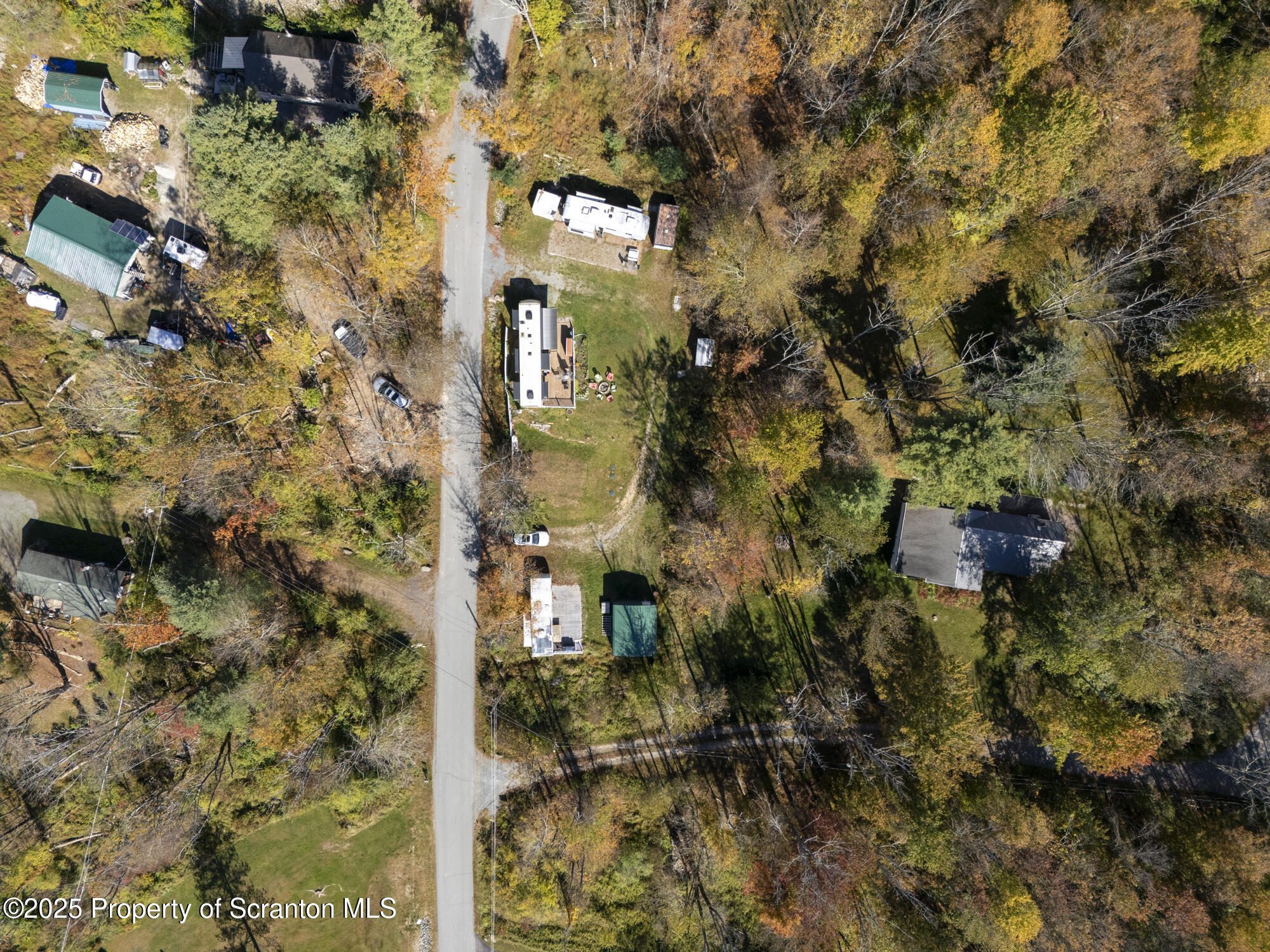 0 Lacawac Road Lake Ariel, PA 18436 - Photo 11 of 66 an aerial view of residential houses with outdoor space