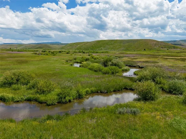 a view of an ocean and beach