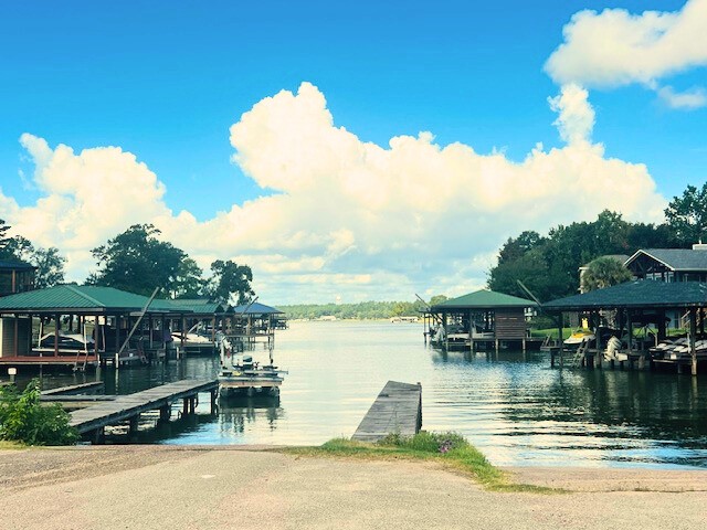 116 Water Oak Livingston, TX 77351 - Photo 7 of 9 a view of a lake with houses