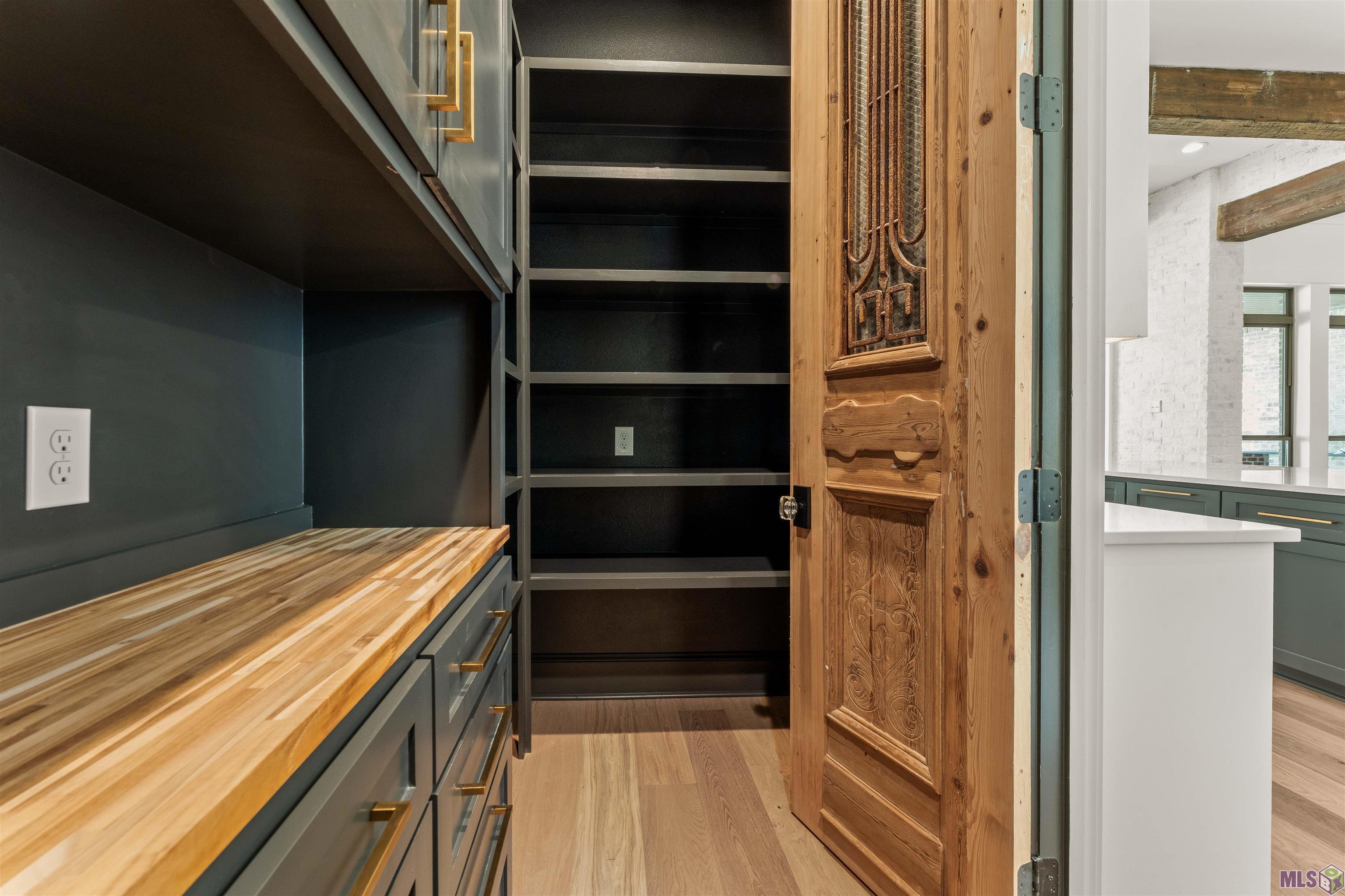 9189 Hillon Hood Road Denham Springs, LA 70726 - Photo 15 of 41 Custom Color Drenched PANTRY & Custom Coffee Bar & Tons of BUILT-Ins