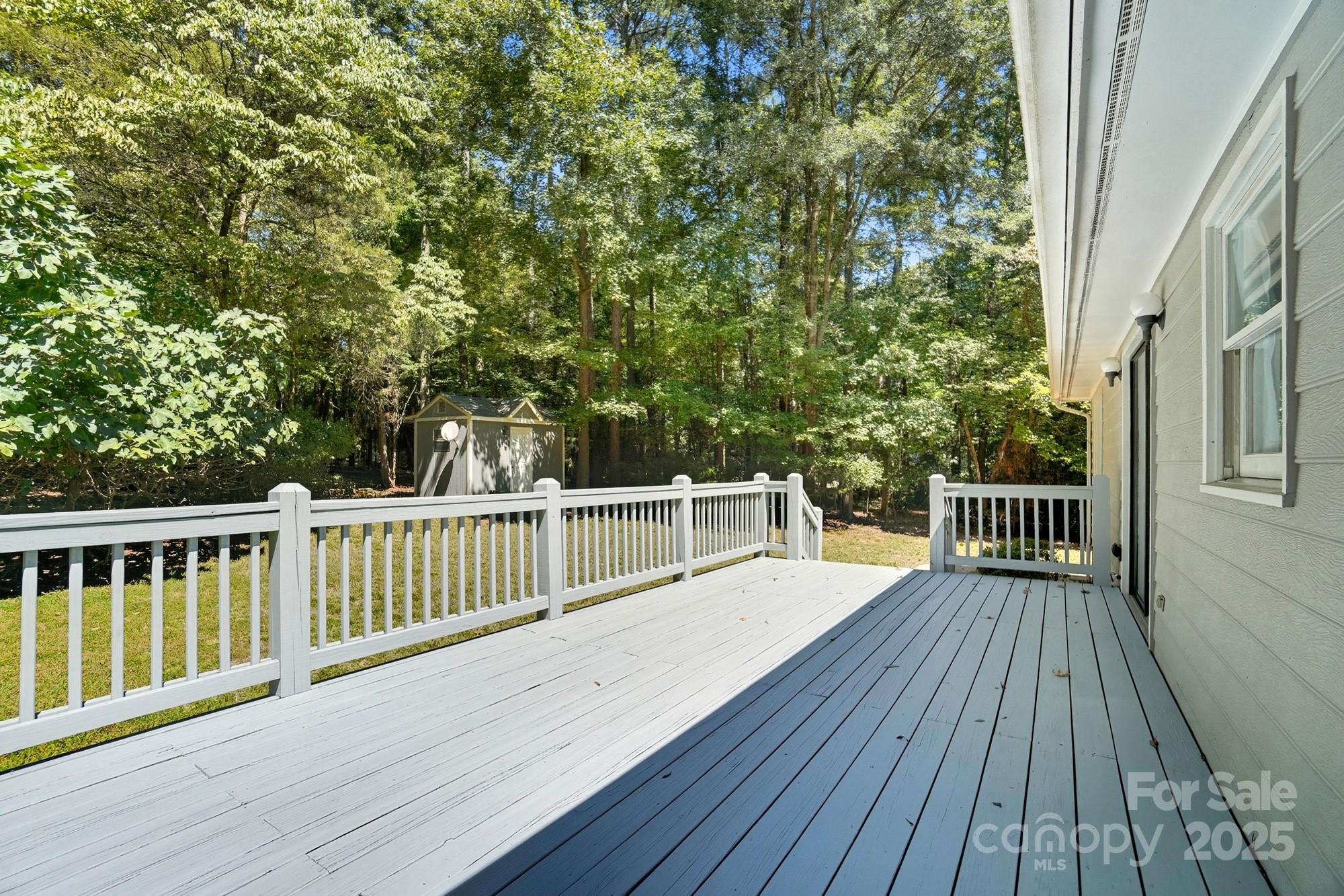 803 Victorian Lane Monroe, NC 28112 - Photo 32 of 46 a view of balcony with deck and wooden floor