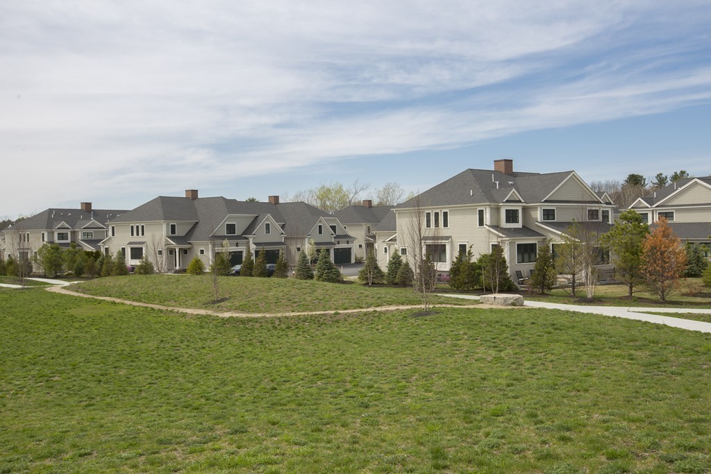 23 Lillian Way, Unit 28 Wayland, MA 01778 - Photo 13 of 16 a aerial view of residential houses with outdoor space and trees