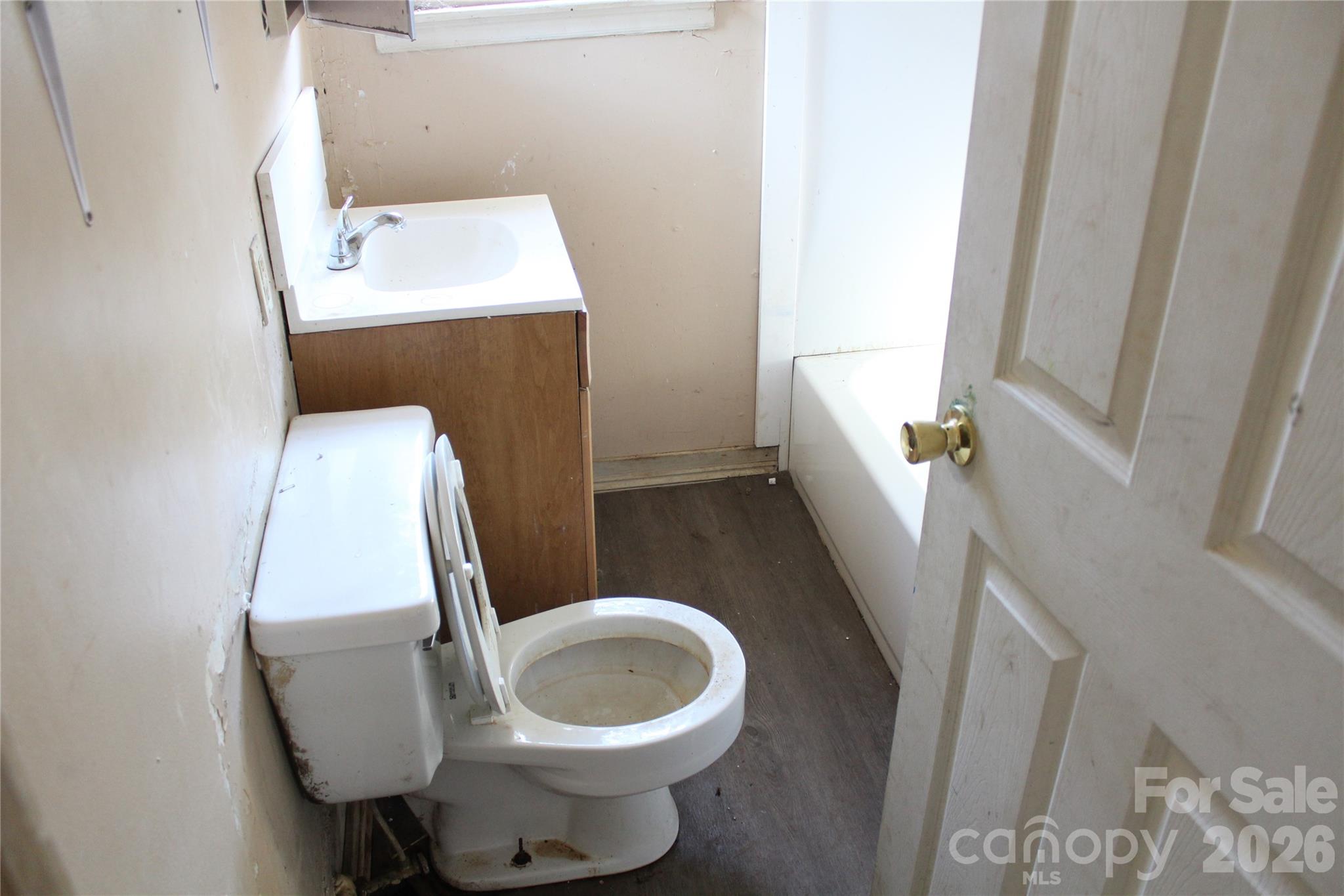 1617 Red Road Shelby, NC 28152 - Photo 20 of 21 a bathroom with a sink and toilet