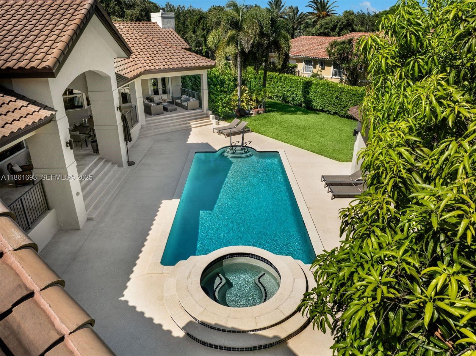 12801 Old Cutler Road Pinecrest, FL 33156 - Photo 53 of 56 a view of a house with backyard