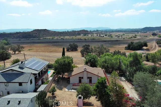 a view of lake with mountain