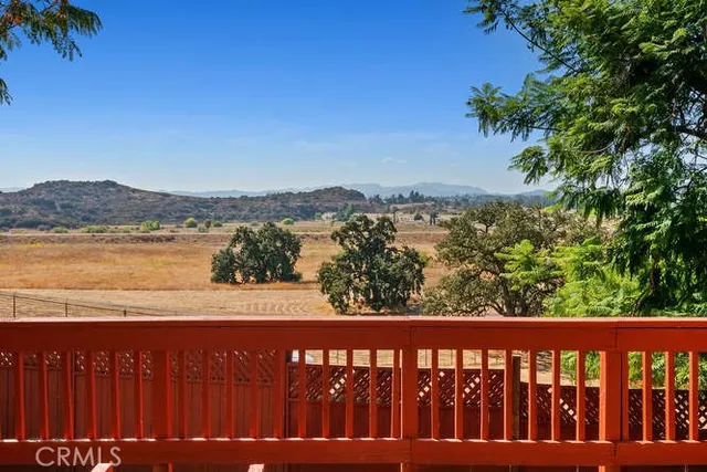 a view of outdoor space with mountain view