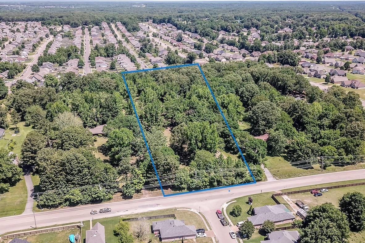 0 Macon Road Cordova, TN 38016 - Photo 2 of 18 an aerial view of a yard with plants