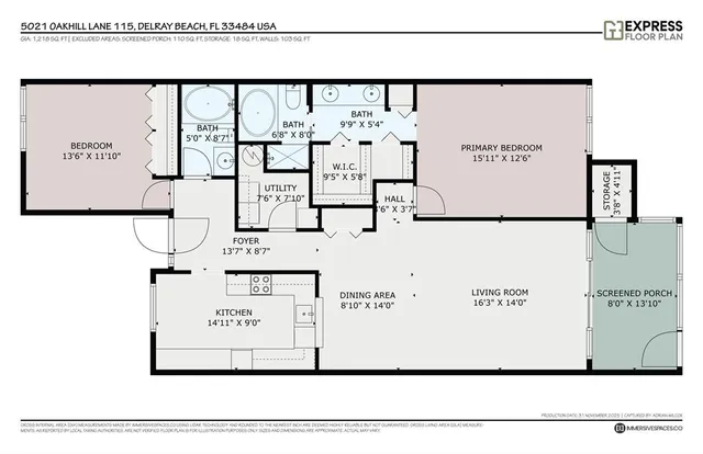 $245,000 | 5021 Oakhill Lane, Unit 115, Delray Beach, FL 33484