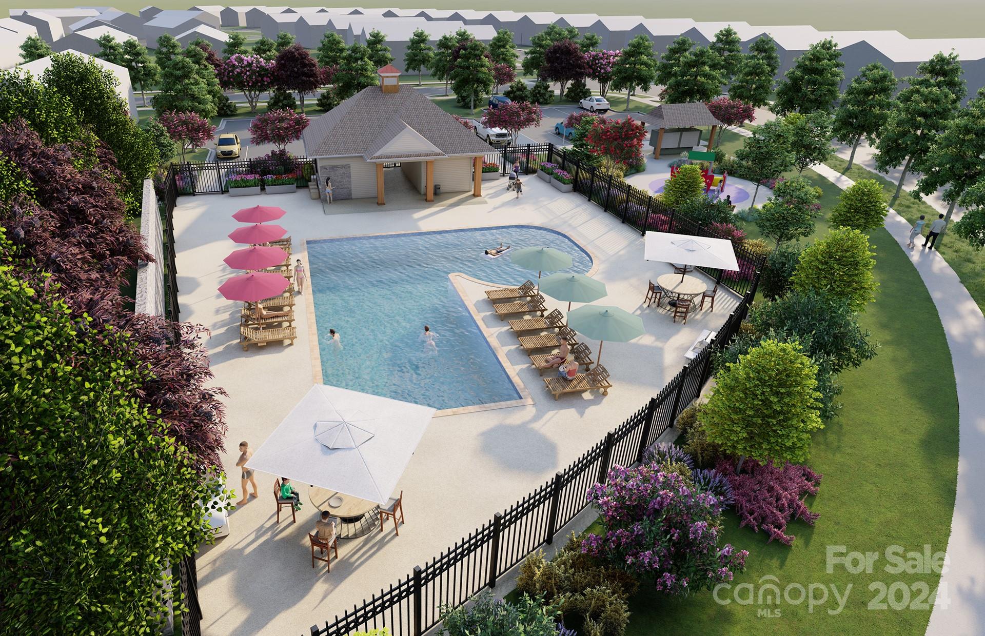 1207 Dan River Southwest, Unit 159 Concord, NC 28027 - Photo 2 of 13 an aerial view of a house