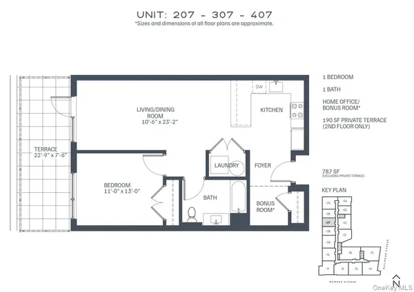 $5,900 | 333 Warner Avenue, Unit 407, Roslyn, NY 11576