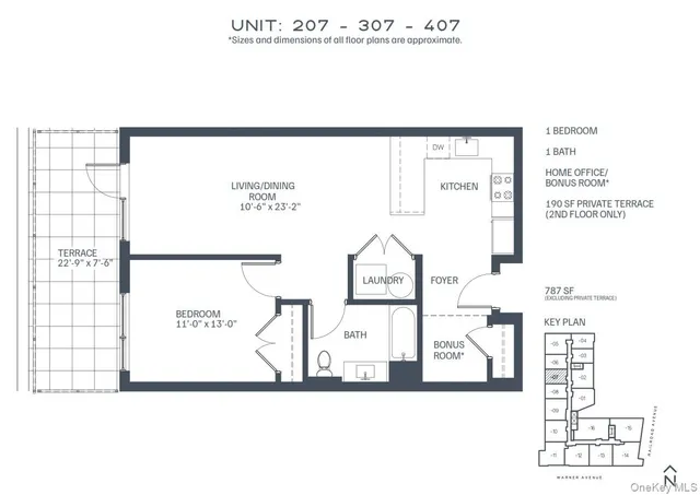 $5,900 | 333 Warner Avenue, Unit 407, Roslyn, NY 11576