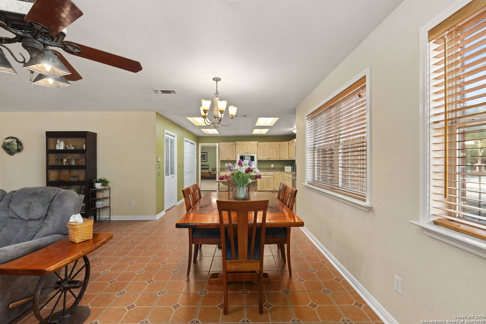 4335 Mail Rte Road Fischer, TX 78623 - Photo 14 of 50 a view of a dining room with furniture window and outside view