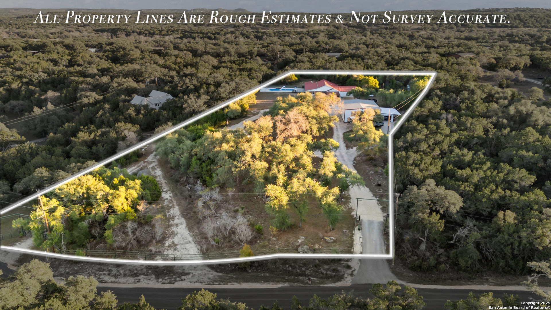 4335 Mail Rte Road Fischer, TX 78623 - Photo 2 of 50 a view of swimming pool from a balcony