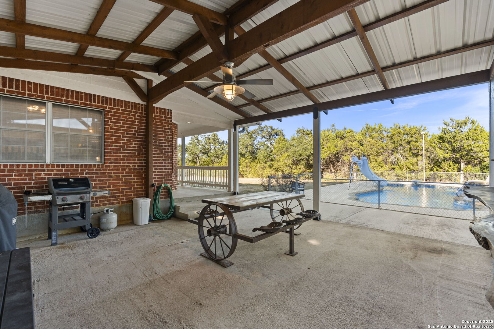 4335 Mail Rte Road Fischer, TX 78623 - Photo 39 of 50 a view of a chairs and table in patio