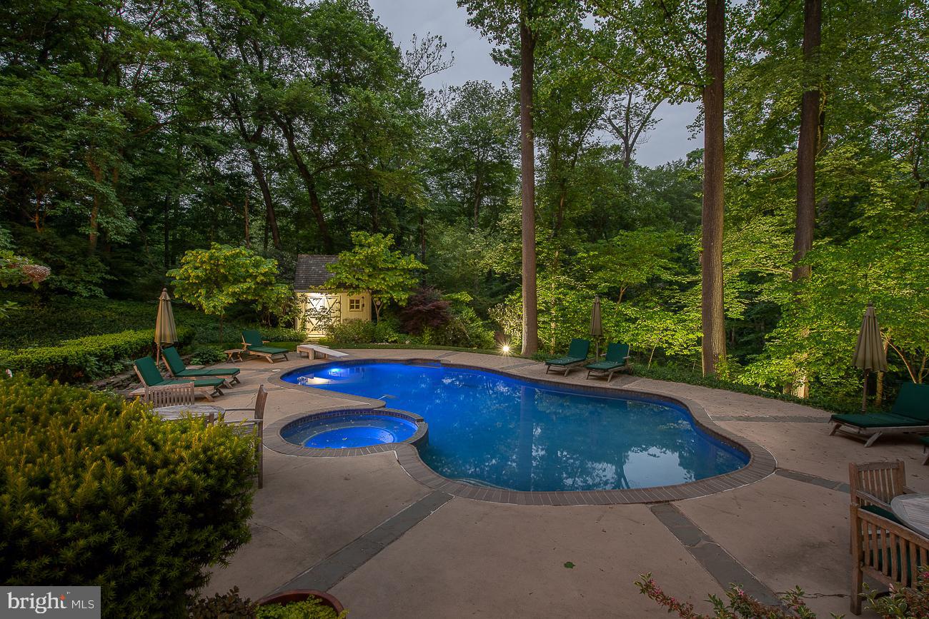 20 Righters Mill Road Gladwyne, PA 19035 - Photo 46 of 48 Evening View from home