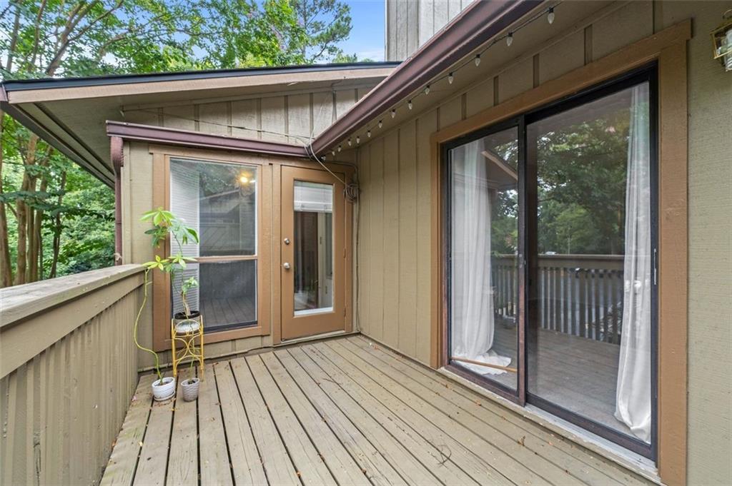 1004 Dunbar Drive Atlanta, GA 30338 - Photo 17 of 23 a view of outdoor space with deck and furniture