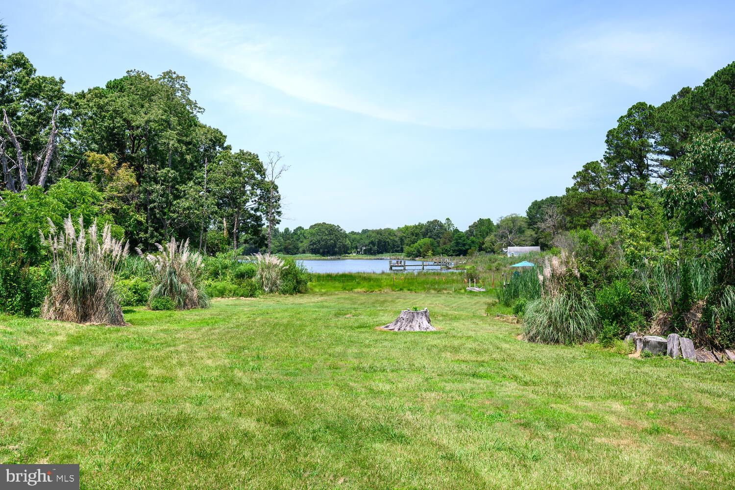 8000 Bozman Neavitt Road St. Michaels, MD 21663 - Photo 13 of 57 a view of a lake with a big yard