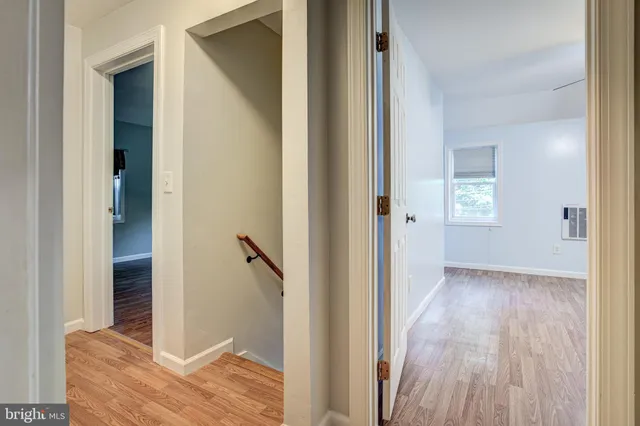 wooden floor in a gallery