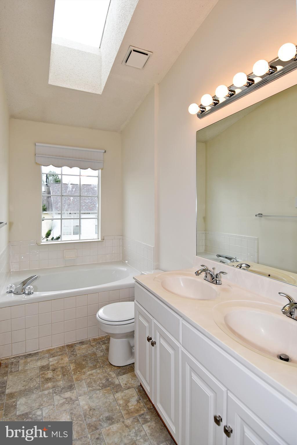 2346 Cold Meadow Way Silver Spring, MD 20906 - Photo 18 of 30 MASTER BATH HAS NEW VANITY AND LARGE SOAKING TUB