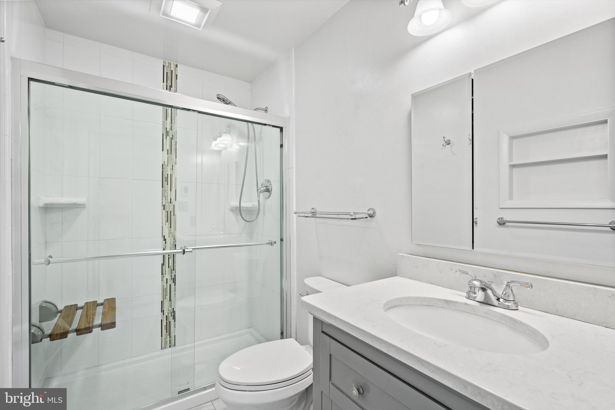 5308 Inverchapel Road Springfield, VA 22151 - Photo 12 of 28 Updated primary bathroom with heated floors