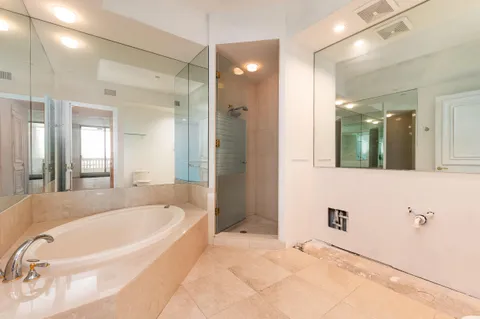 a view of ocean with city