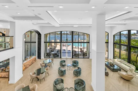 a view of a terrace with chairs