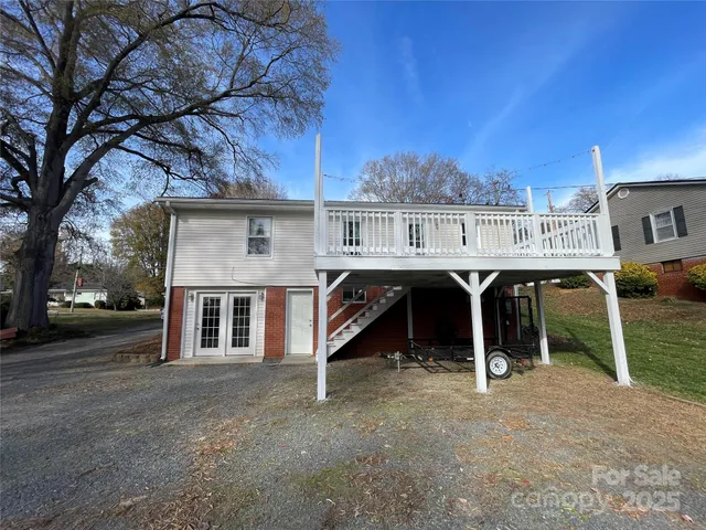a view of house with outdoor space