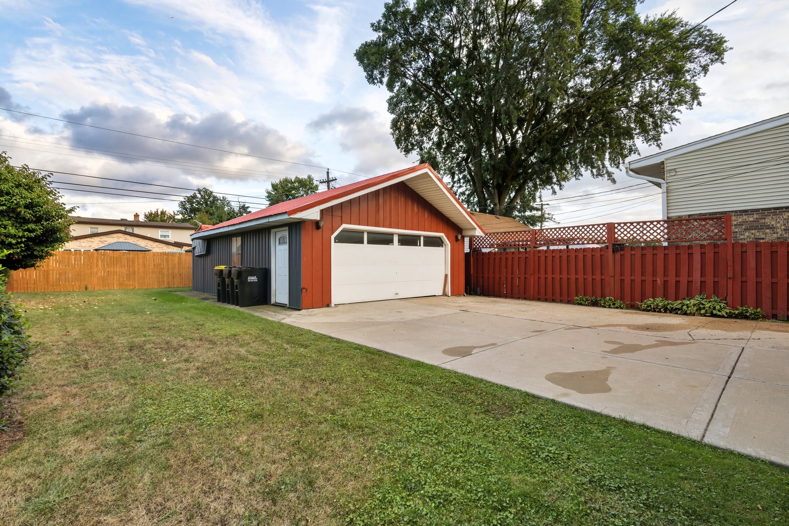 11013 Menard Avenue Chicago Ridge, IL 60415 - Photo 33 of 40 a front view of house with yard and trees