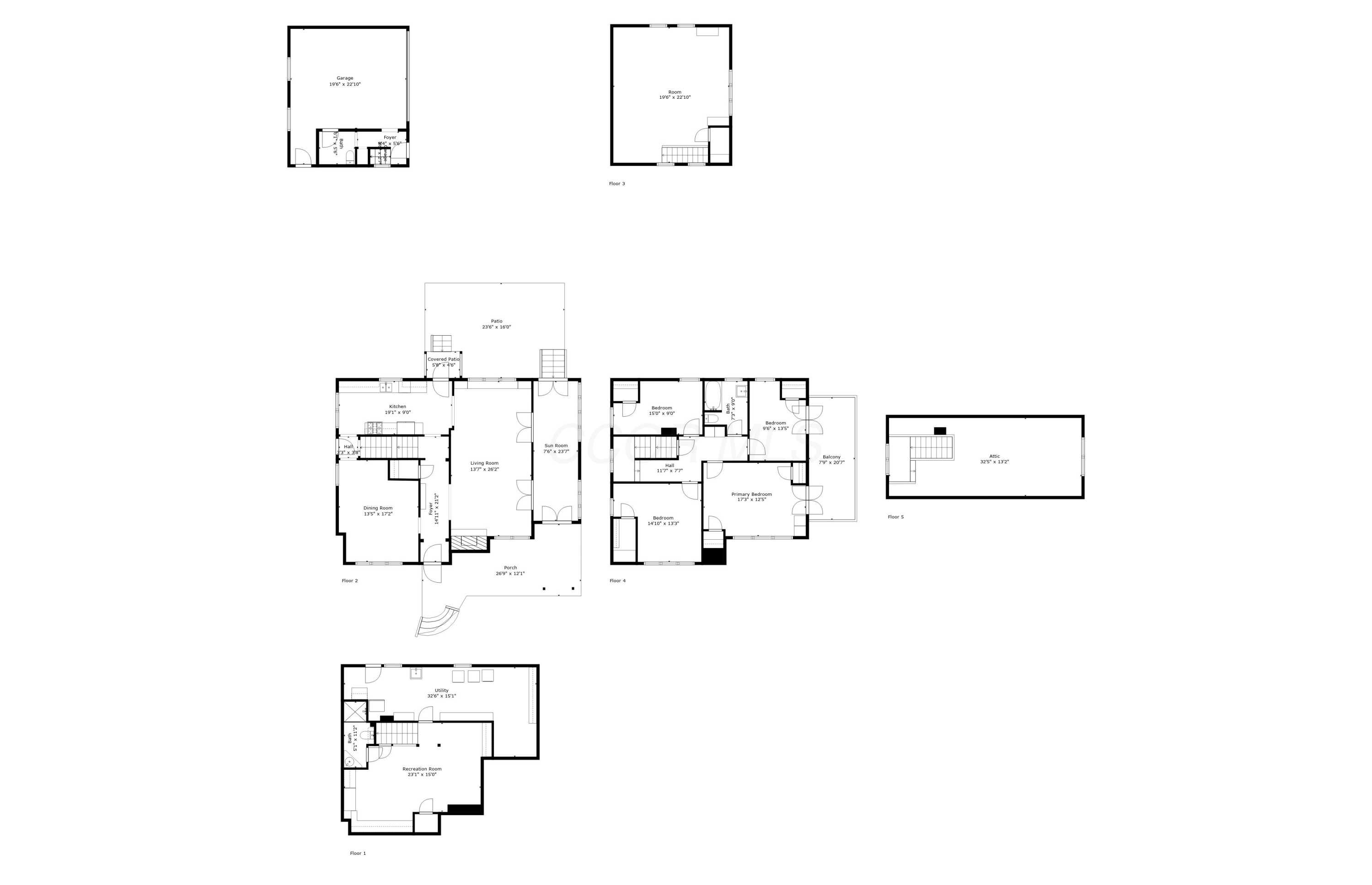 2424 Sherwood Road Bexley, OH 43209 - Photo 92 of 92 Combined Floor Plan
