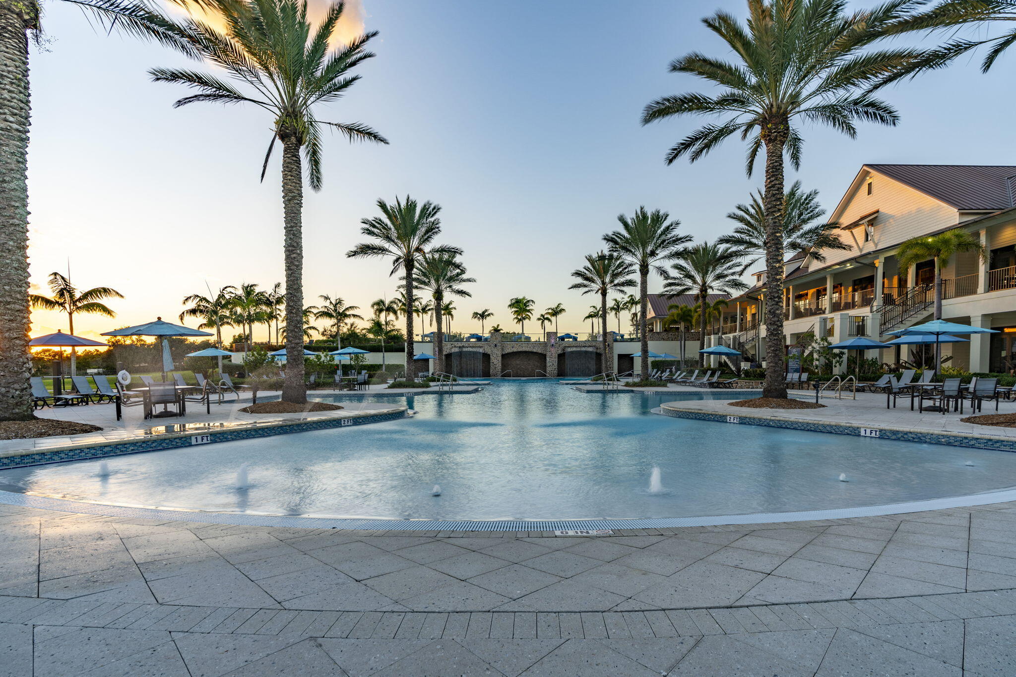 1319 Arrowhead Point Road Loxahatchee, FL 33470 - Photo 34 of 45 a view of swimming pool with outdoor seating