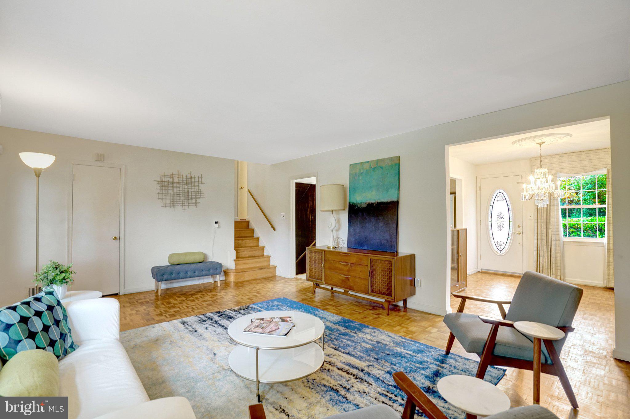 4902 Ravensworth Road Annandale, VA 22003 - Photo 62 of 63 Split Level Floor plan; stairs to upper levels