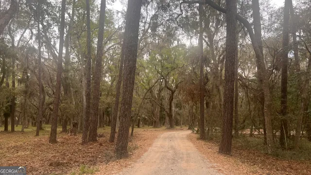 a view of outdoor space with trees