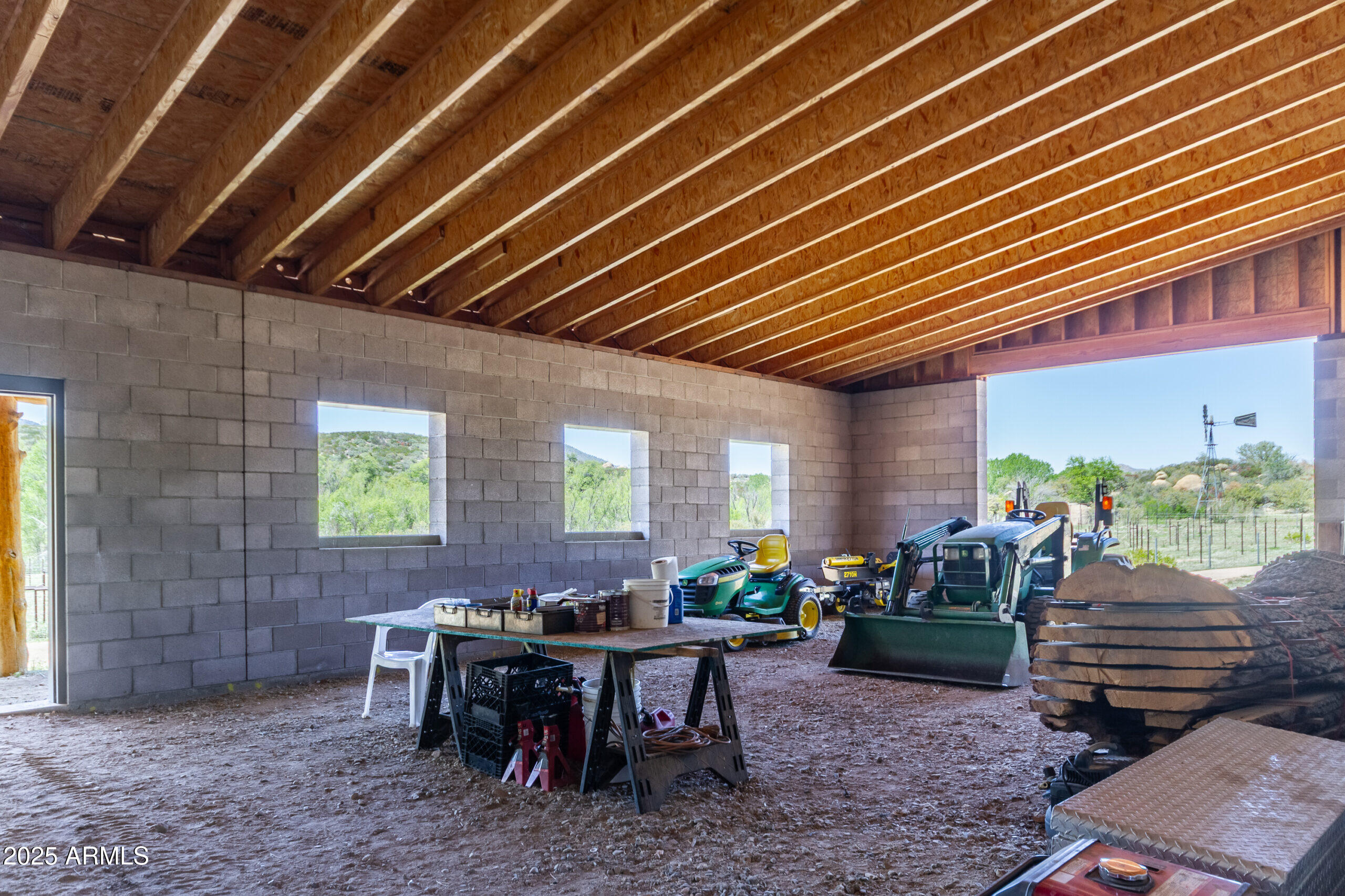 1360 Grisby Road Skull Valley, AZ 86338 - Photo 56 of 77 Garage-Storage-of-Workshop-View-2-scaled