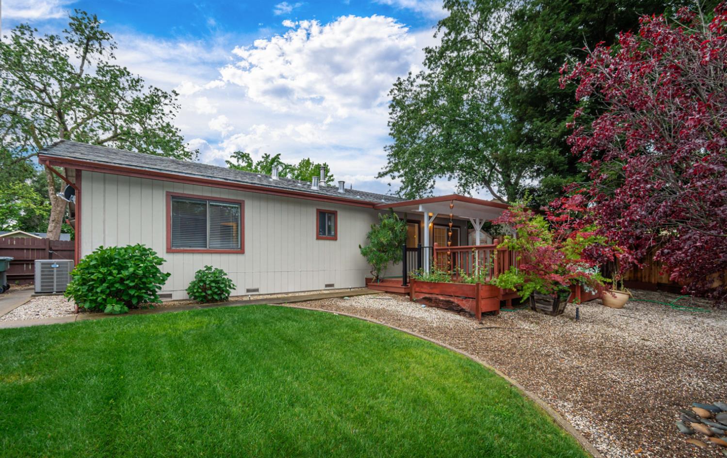 5705 Tudor Way Loomis, CA 95650 - Photo 38 of 59 a view of a house with a yard and tree s