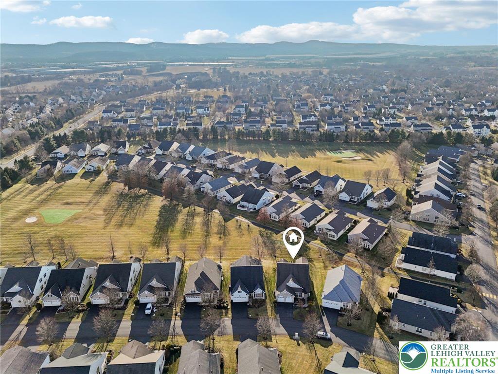 2076 Kingsview Road Lower Macungie Township, PA 18062 - Photo 46 of 53 an aerial view of residential houses with outdoor space