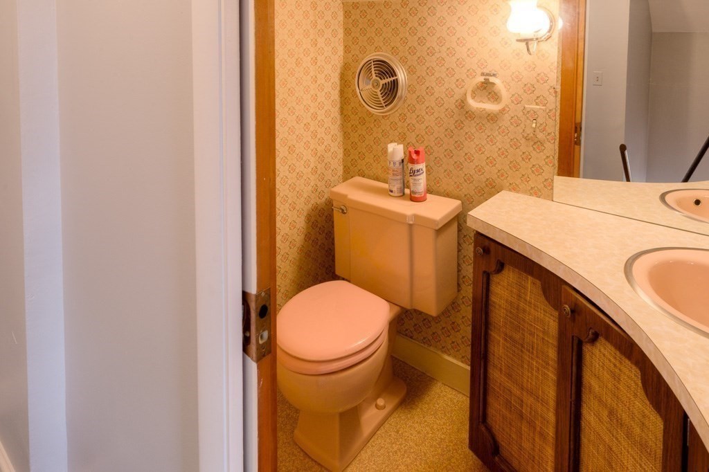 28 Cedar Street Three Rivers, MA 01080 - Photo 25 of 41 a bathroom with a sink and a toilet