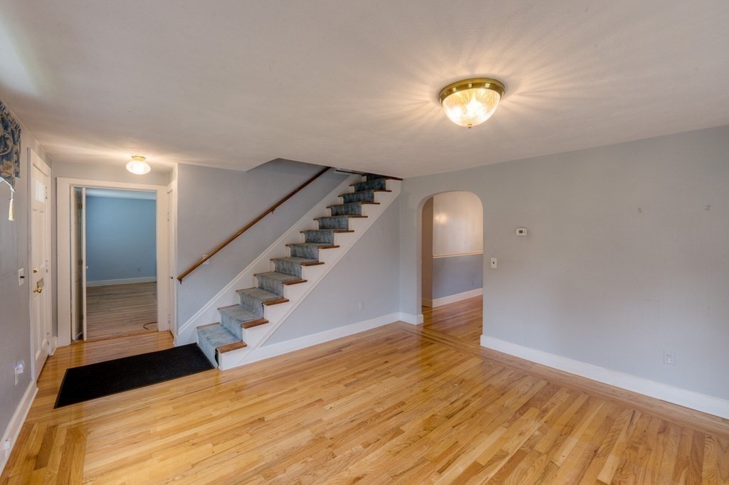 28 Cedar Street Three Rivers, MA 01080 - Photo 7 of 41 a view of entryway and hall with wooden floor